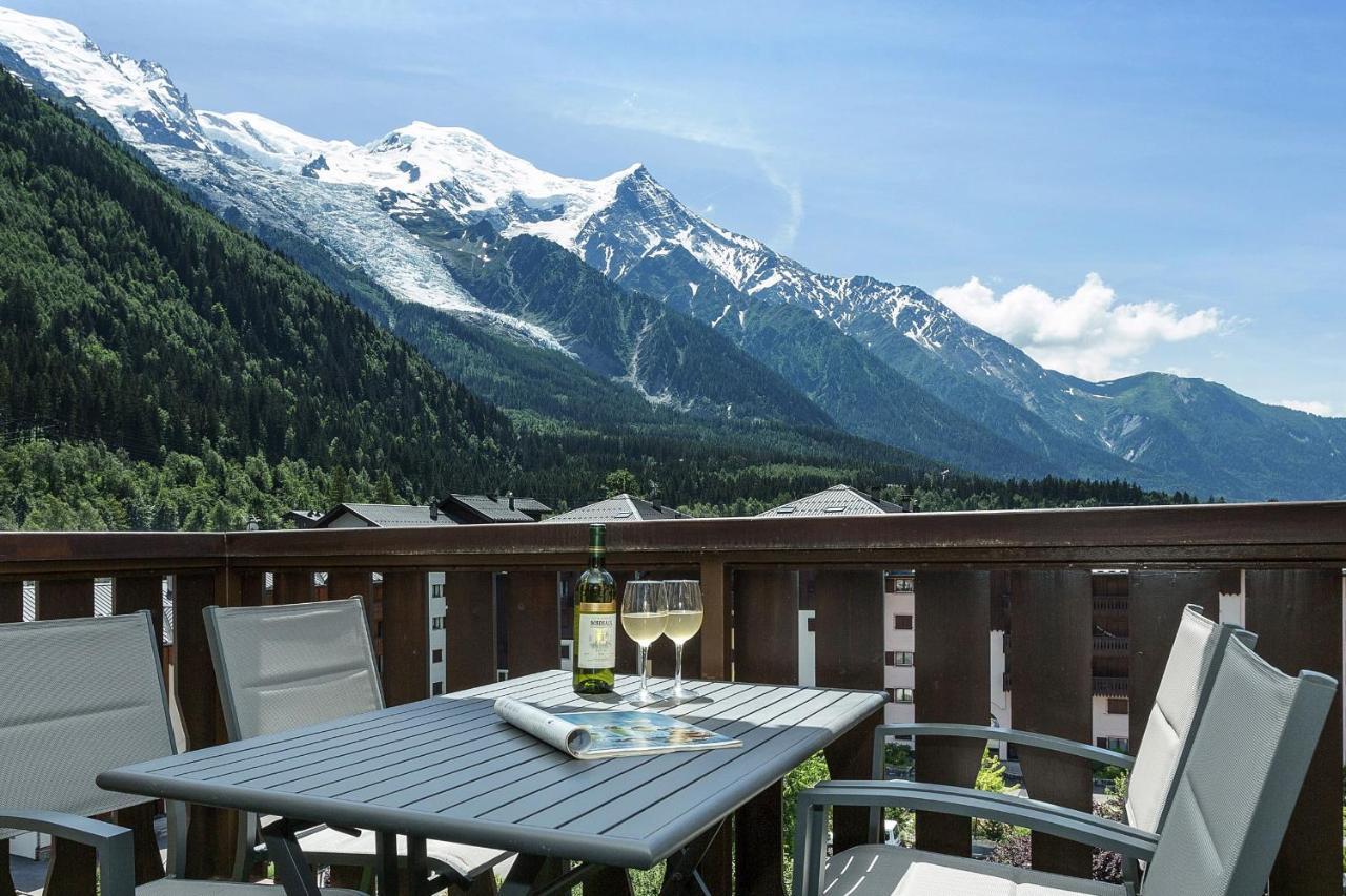 Appartement Les Lutins - Incredible View Of Mont Blanc Chamonix Exteriör bild